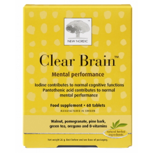  NEW NORDIC Clear Brain Tablets