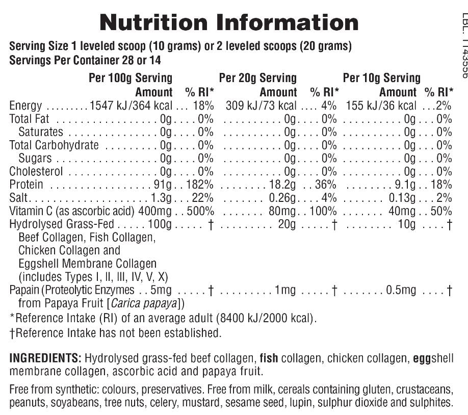 Collagen Peptides 280g OFFER PRICE