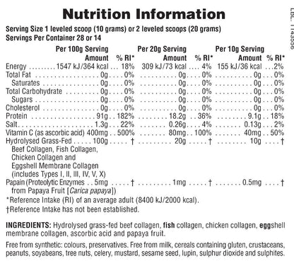 Collagen Peptides 280g OFFER PRICE