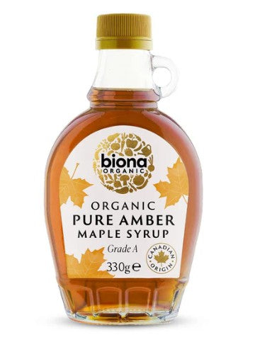 Biona Organic Pure Maple Syrup Amber Grade A 330g