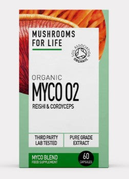 ORGANIC MYCO 02 MUSHROOM – Formerly QI 60 CAPSULES