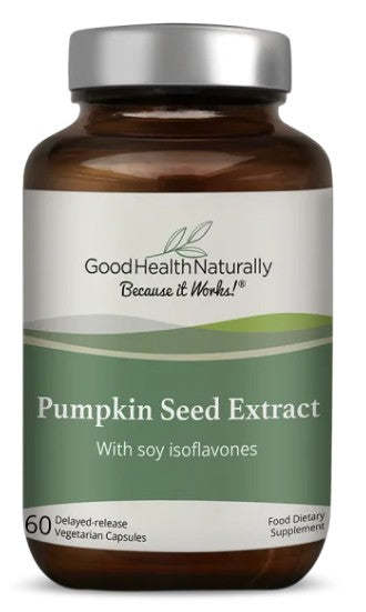 Pumpkin Seed Extract with Soy Isoflavones 60 Caps