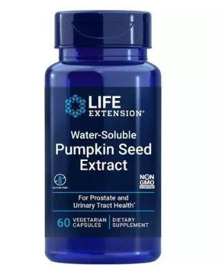 Life Extension Water-Soluble Pumpkin Seed Extract 60 Vegetarian Capsules