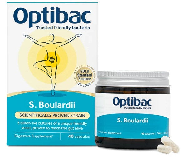 OptiBac Probiotics Saccharomyces boulardii