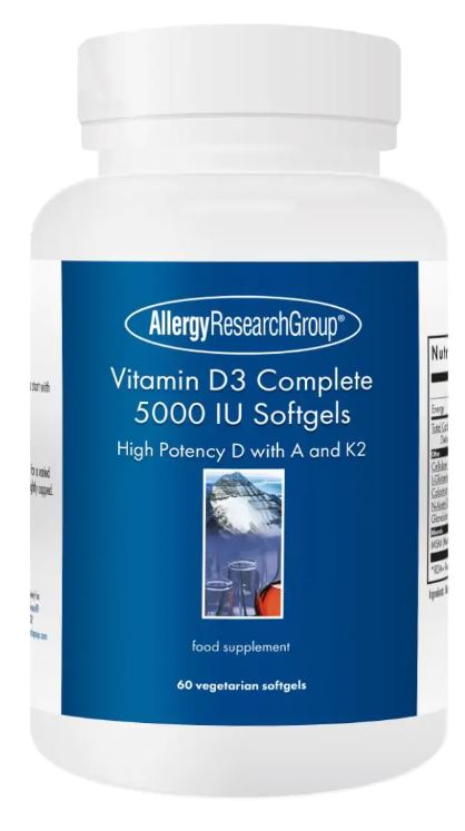 Vitamin D3 Complete 5000 x 60 Softgels