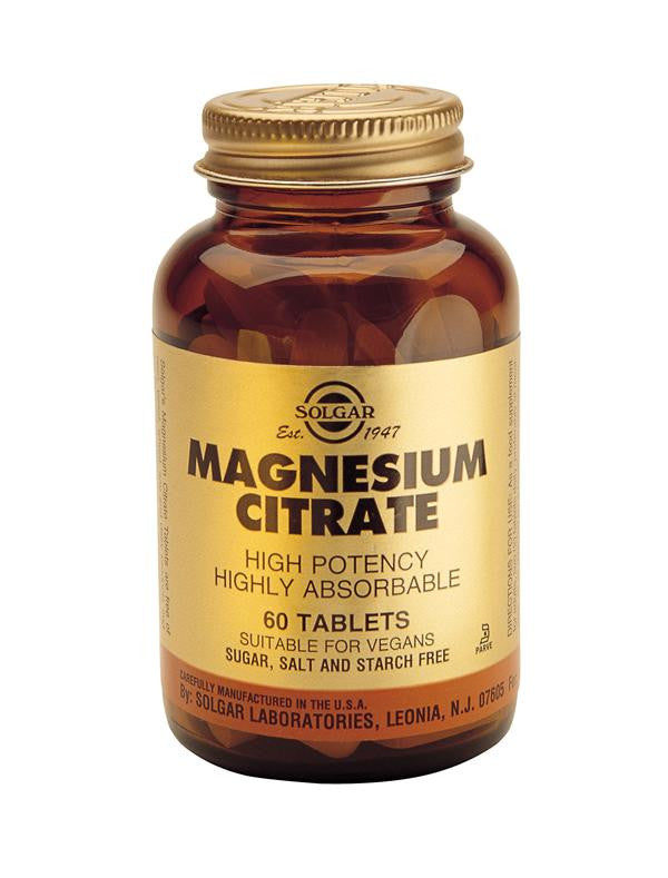 Magnesium Citrate 60 Tablets - Health Emporium