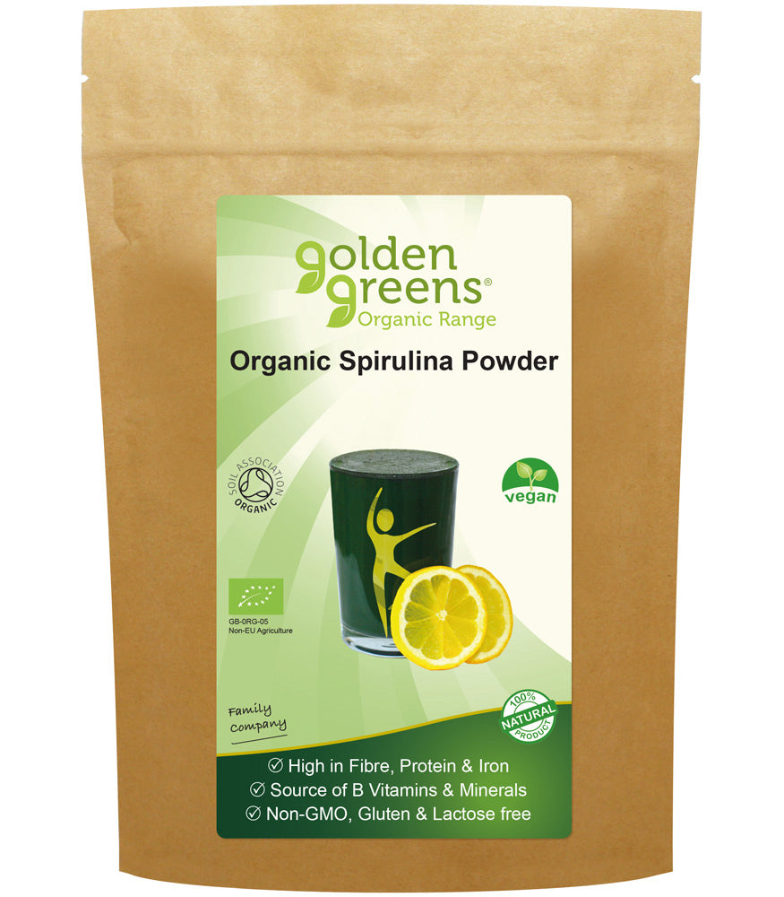 Golden Greens Organic Spirulina Powder 100g