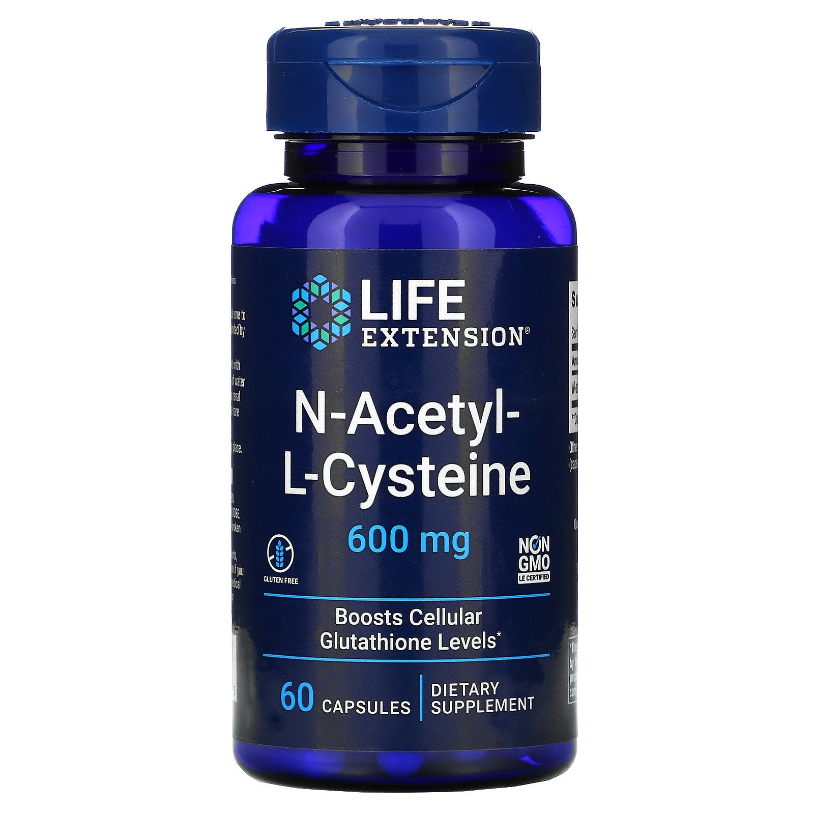 N-Acetyl-L-Cysteine (NAC) 600mg 60 caps