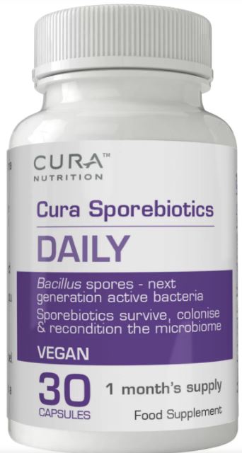 Cura Sporebiotics 90 Caps